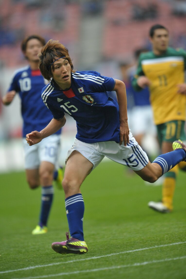 積極的に仕掛けるドリブルは五輪代表の武器に（2011年）　©︎Naoya Sanuki