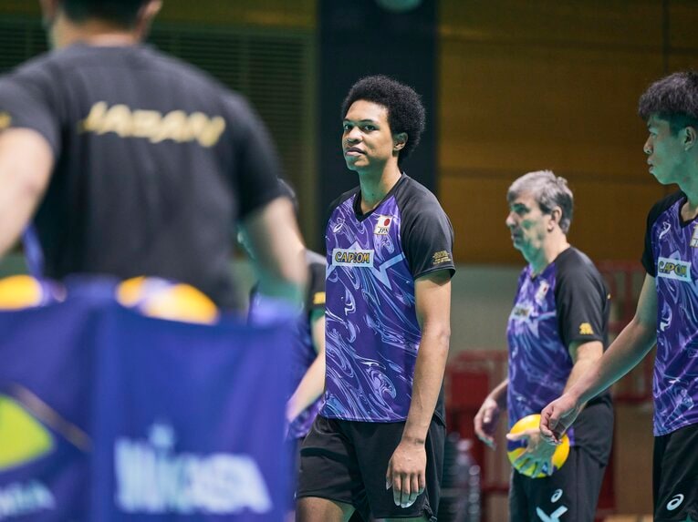 エバデダン ラリー（日本代表合宿の練習風景）©︎Yuki Suenaga