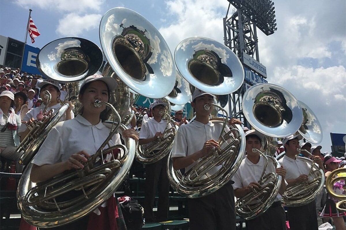 選抜不出場でも大阪桐蔭の美音が 東邦アルプスで異例の助っ人応援 高校野球 Number Web ナンバー