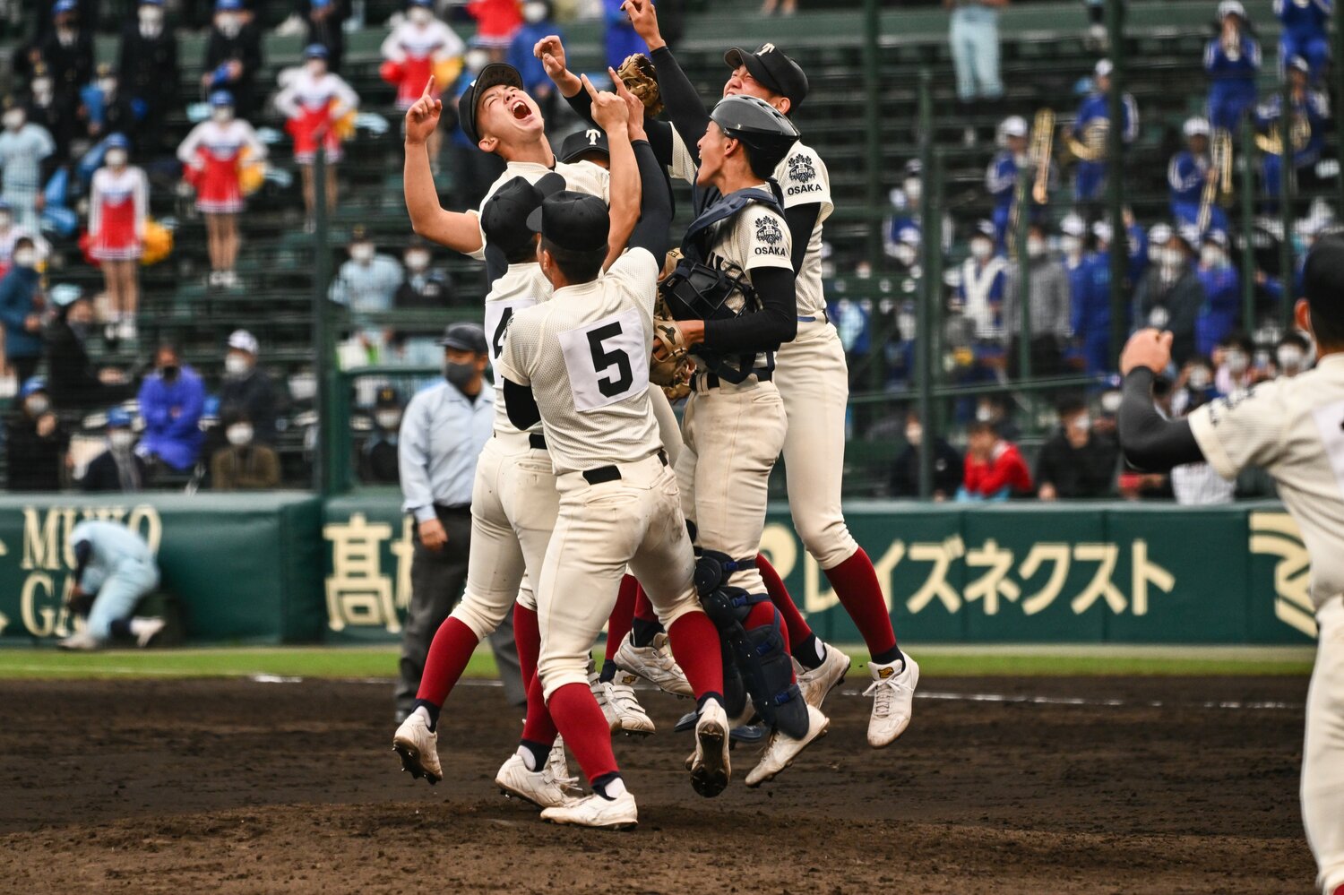 近江にリベンジを果たし、センバツを制した大阪桐蔭　©︎Nanae Suzuki