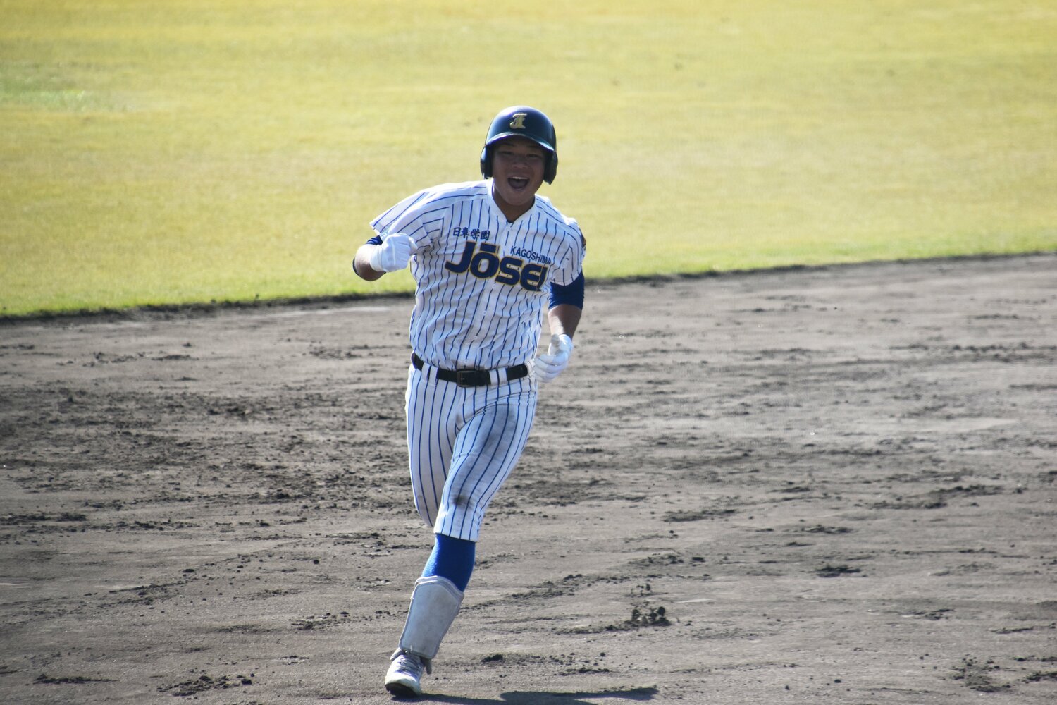 鹿児島城西のスラッガー・明瀬諒介 ©Takahiro Kikuchi