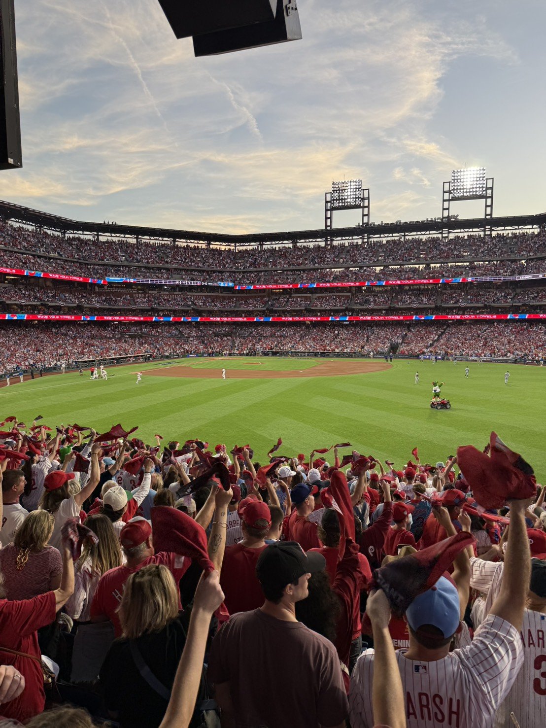 熱狂的で知られるフィリーズファン　©Naoyuki Yanagihara