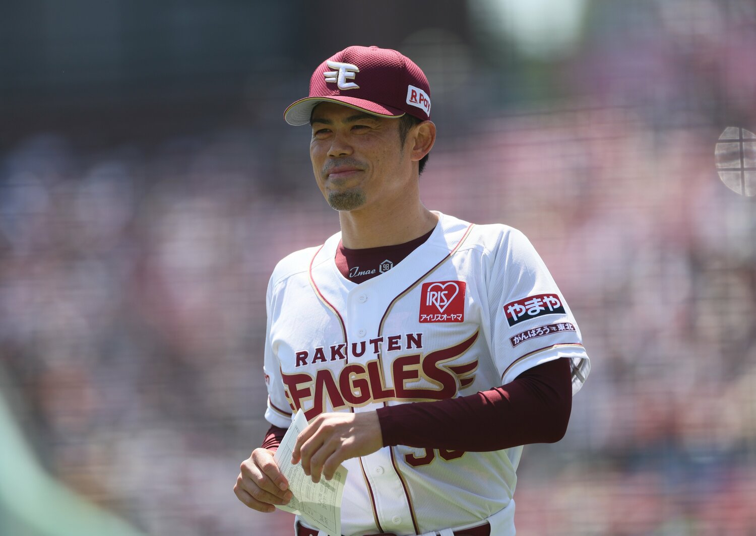 楽天・今江監督 ©JIJI PRESS