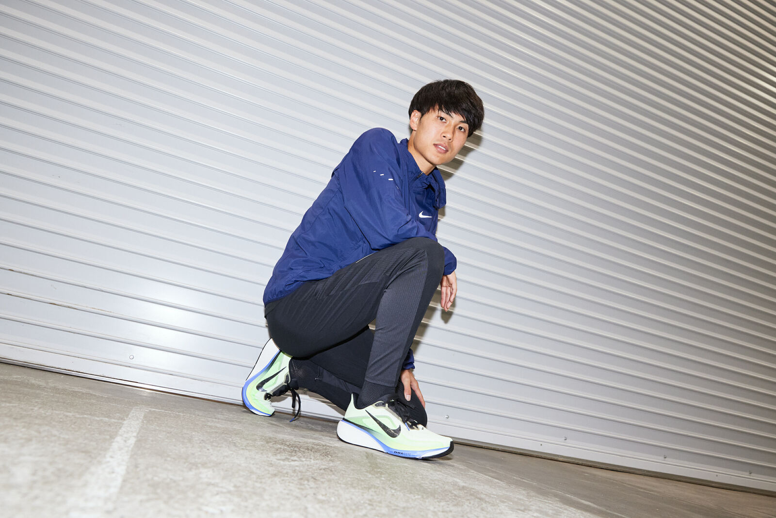 ペガサス42を履く鈴木　photograph by NIKE