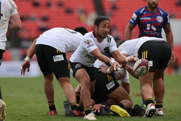 23歳で主将を務めるなどサンゴリアスで多くの経験を積んできた流大　©︎JRLO