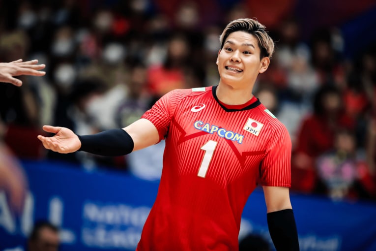 2023年ネーションズリーグ イラン戦　©︎FIVB