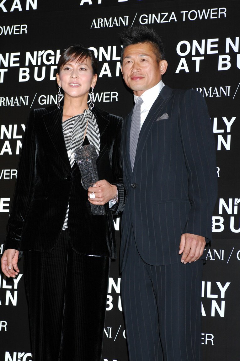 三浦知良・りさ子夫妻　©BUNGEISHUNJU