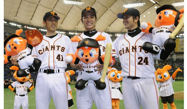 2008年プロ初ホームランが満塁打　©Kyodo News