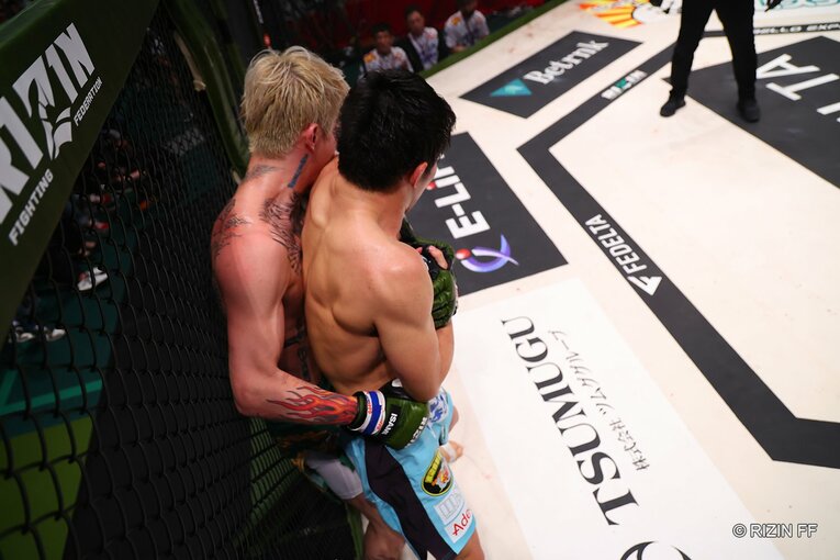 『RIZIN LANDMARK 5』斎藤裕vs平本蓮　©RIZIN FF