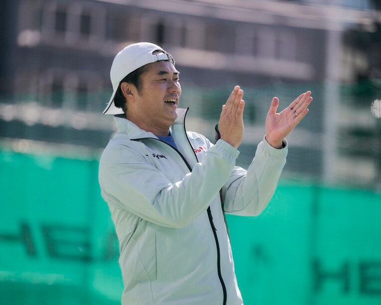 今は勝利より楽しむことに力点を置くように　©Yuki Suenaga