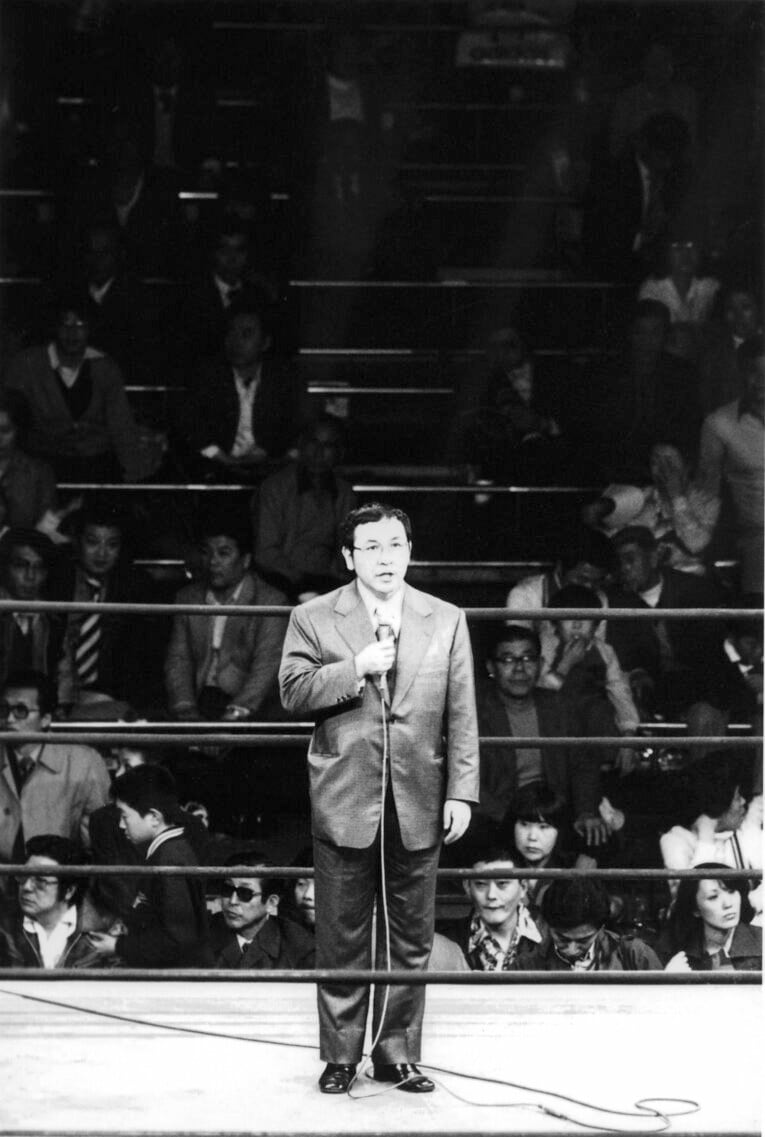 故・新間寿氏。猪木のマネージャー兼プロモータとして活躍　©Hiroki Kakehata