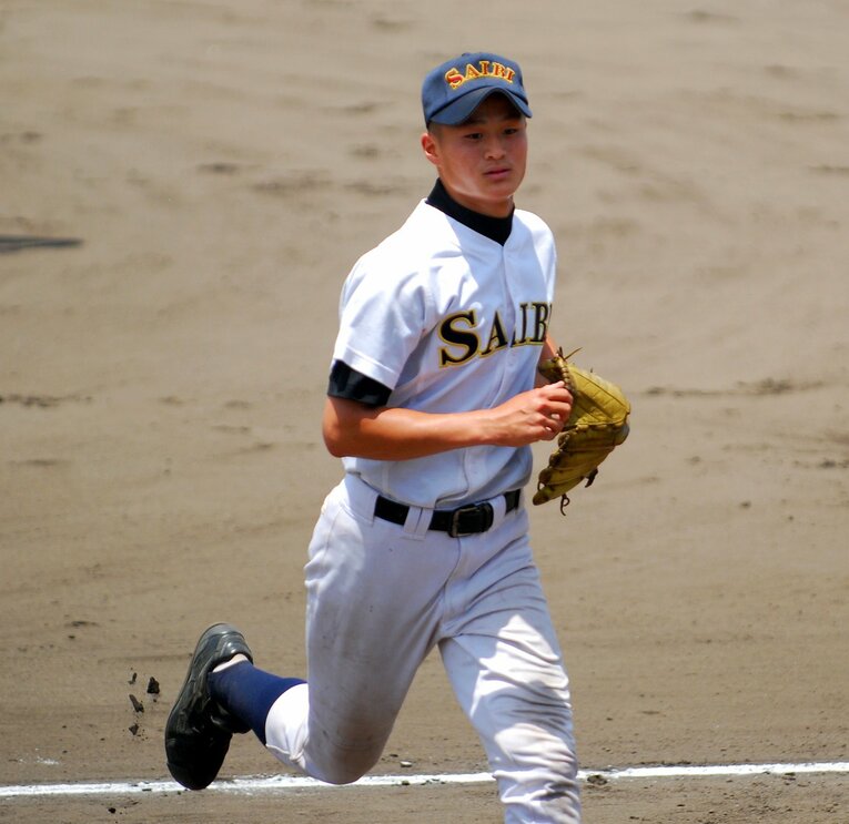 高校時代の高岸宏行（事務所提供／ネオ・オキスタさんのブログより）