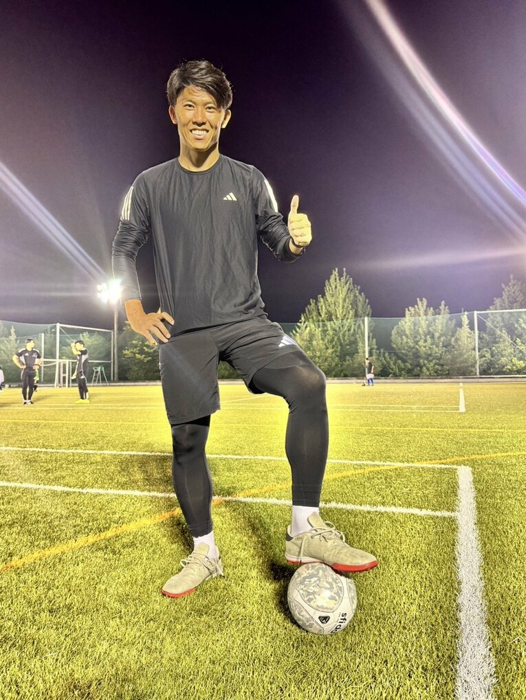 「ジョガスポ」無料サッカースクールの様子（筆者撮影）