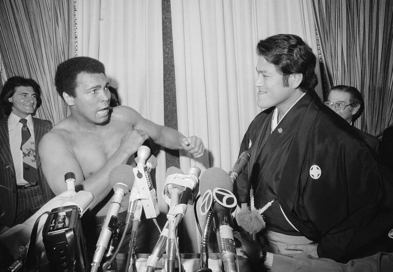 巨額の借金を背負って実現にこぎつけたモハメド・アリ戦　©Getty Images