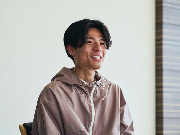 伊福陽太。早稲田大学政治経済学部で4年間学び、じつに3度箱根駅伝を走った　©Yuki Suenaga