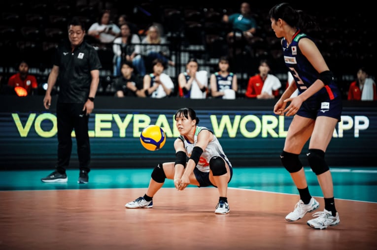 ネーションズリーグ予選ラウンド・ドイツ戦　©︎FIVB
