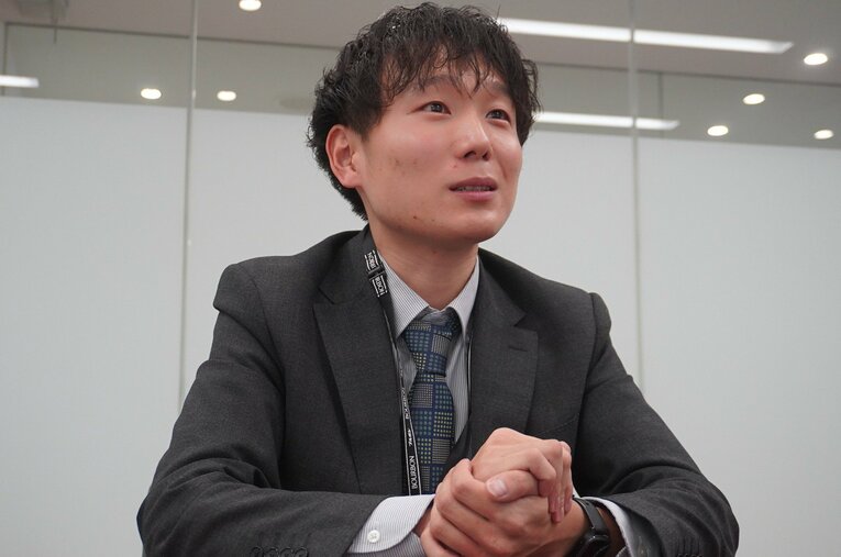 半年間の二軍寮生活を経て、一軍寮に「戻ってきた」という達成感があったという池田さん　©NumberWeb