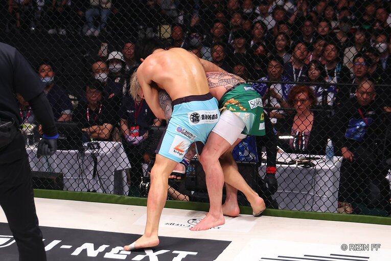 『RIZIN LANDMARK 5』斎藤裕vs平本蓮　©RIZIN FF