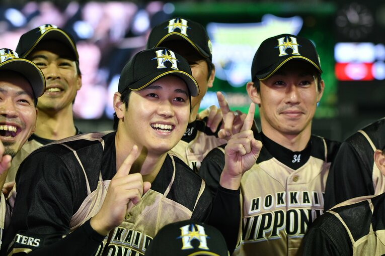 2016年、大谷の大活躍もあって日ハムは日本シリーズを制した　©Hideki Sugiyama