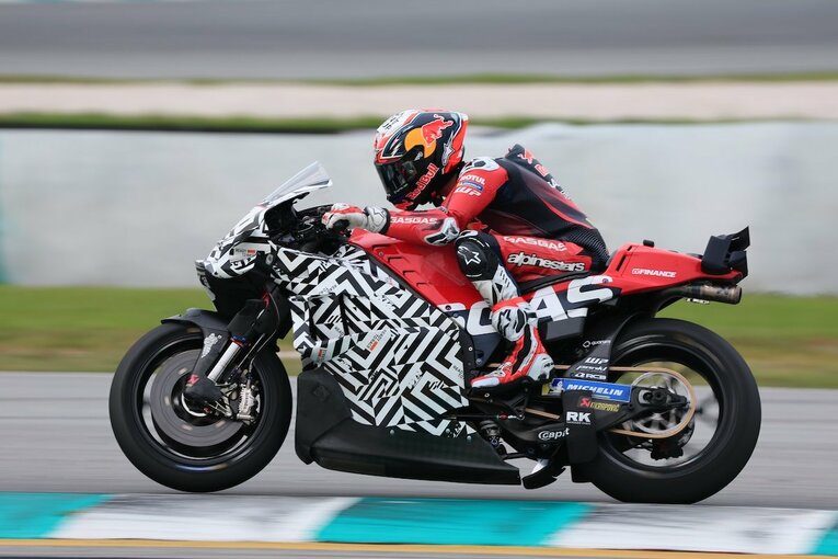 MotoGPに昇格したレッドブルGASGASテック3のペドロ・アコスタ　©Satoshi Endo