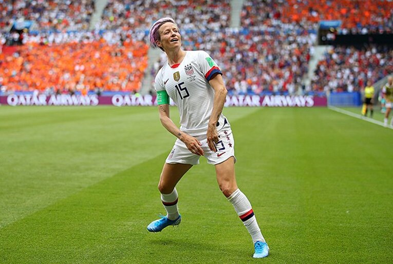 いま世界で一番かっこいい女性。女子W杯連覇、ミーガン・ラピノー。(2)