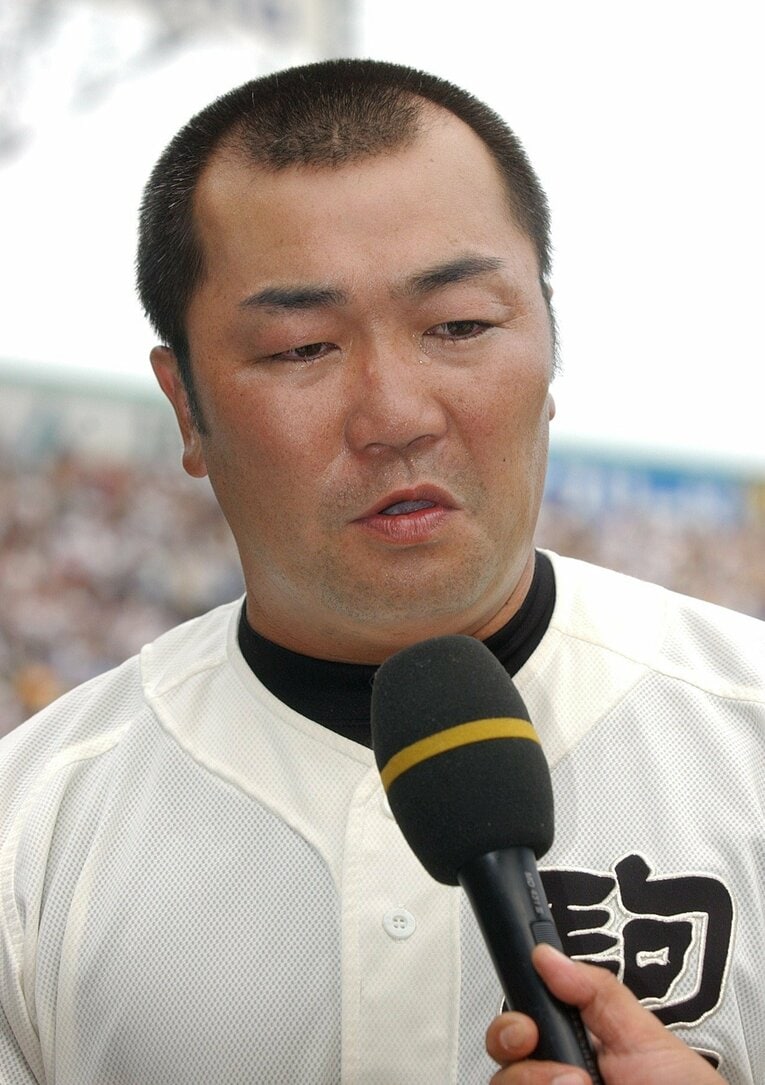 2004年、北海道勢初の甲子園優勝を果たした駒大苫小牧　©JIJI PRESS