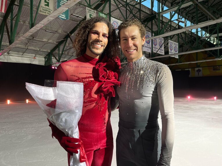 ロヒーン・ワードとジェイソン・ブラウン　©Akiko Tamura