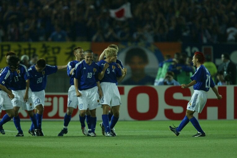 02年日韓W杯ロシア戦　©Naoya Sanuki