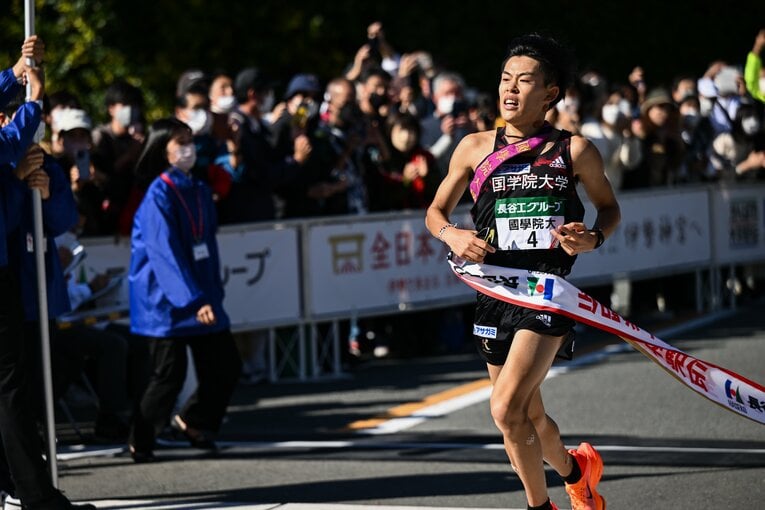 アンカーの伊地知がゴール　©Nanae Suzuki