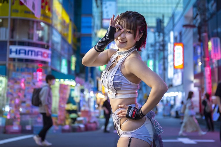 スターダムの“妖精”なつぽいが夢見る新たなベルトと“自分だけのプロレス”「性格悪いも褒め言葉です」《特別グラビア＋インタビュー》(13)