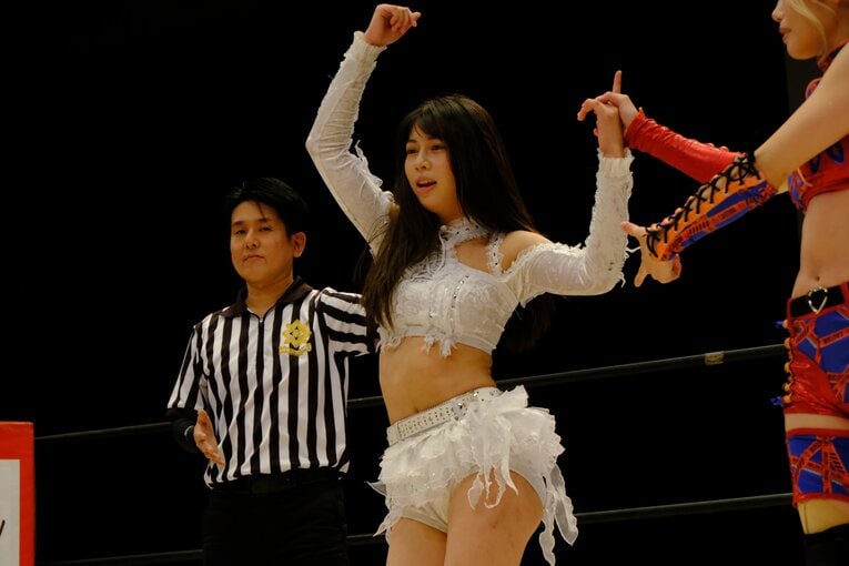 高校3年生の女子プロレスラー・心希（しんの）【スワイプするとそのほかの写真もご覧になれます】©Norihiro Hashimoto