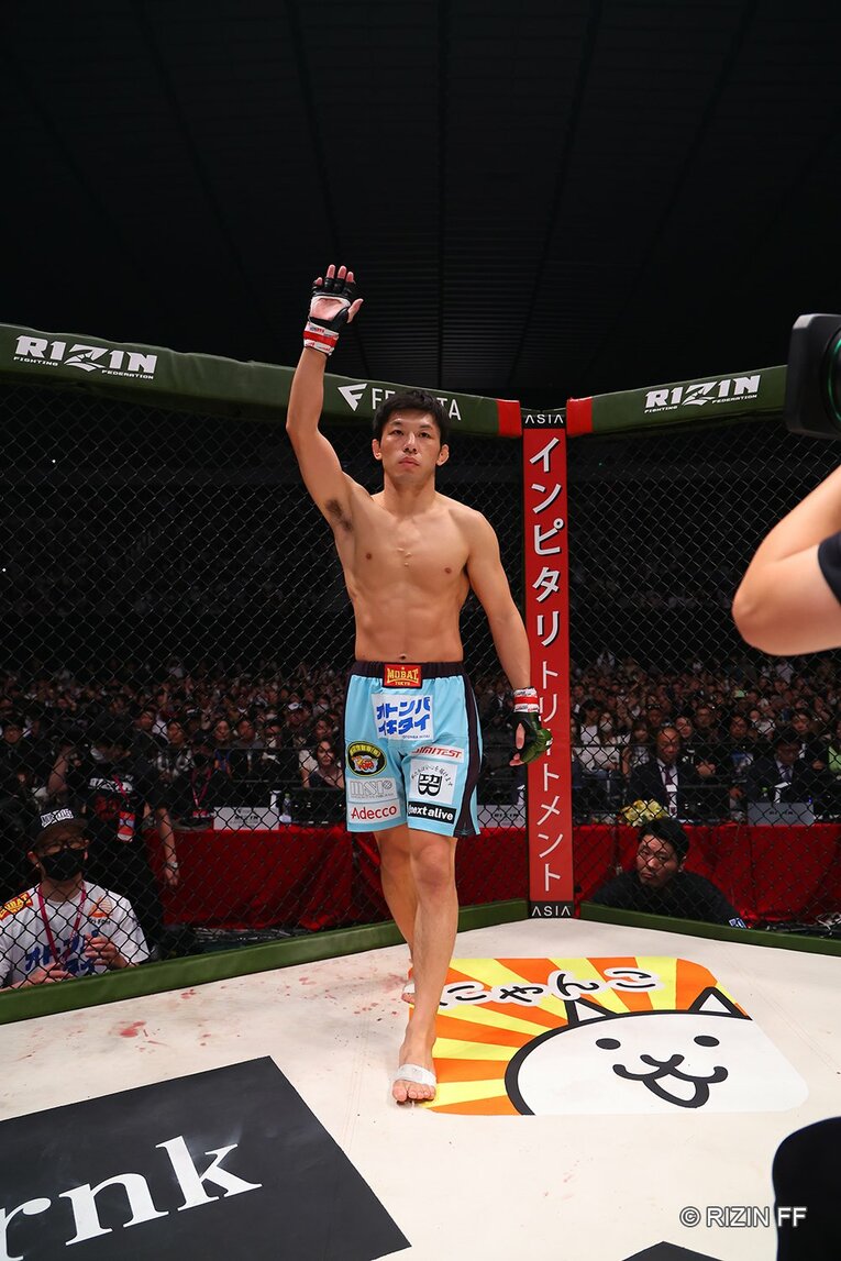 『RIZIN LANDMARK 5』斎藤裕vs平本蓮　©RIZIN FF