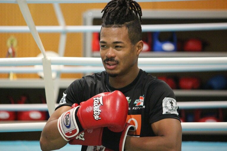 パリ五輪直前の2024年7月、岡澤セオンのトレーニングの様子　©Number Web