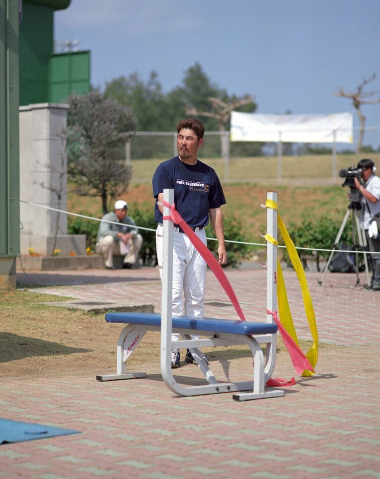 オリックス時代（2003年）©︎Takuya Sugiyama