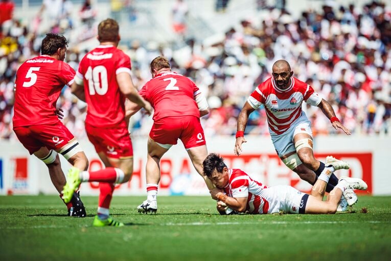 SO李承信、FLリーチ マイケル　©︎Kiichi Matsumoto