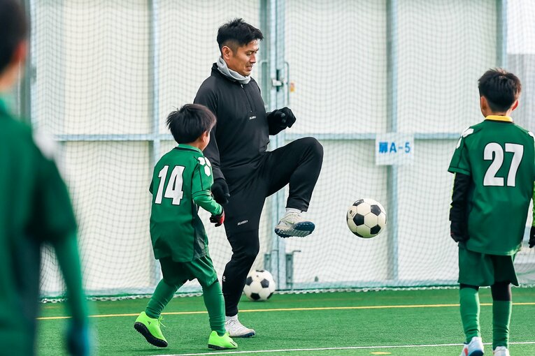 2022年東北人魂のサッカー教室　©︎Miki Sano