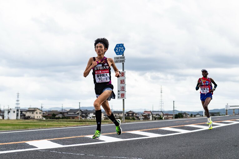 國學院大の平林　©Nanae Suzuki