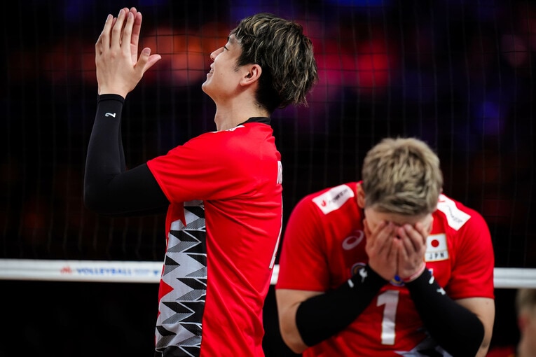 小野寺太志（VNLドイツ戦）　©︎Volleyball World