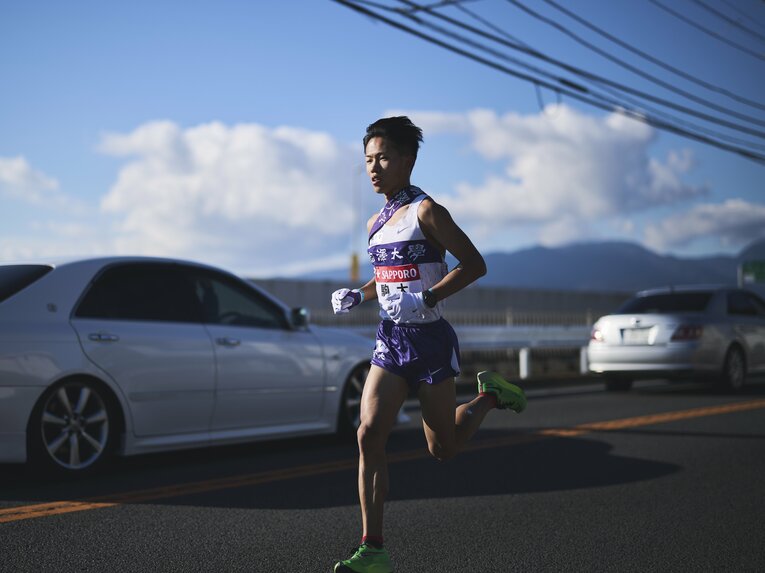 7区の3年生・安原太陽　©Yuki Suenaga
