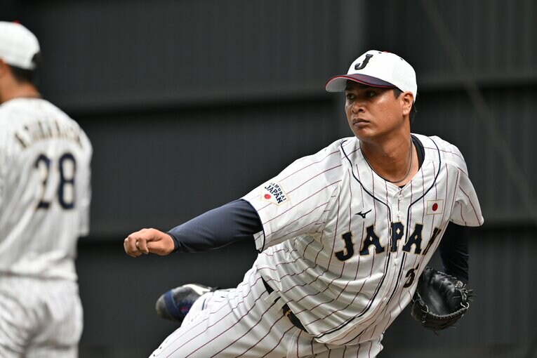 WBCでも活躍した宇田川。１年前は育成選手だったというシンデレラストーリーだ　©︎Hideki Sugiyama