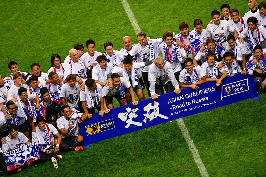 最終予選、起用選手数が歴代最多!人選こそハリル最大の戦術である。<Number Web> photograph by Takuya Sugiyama