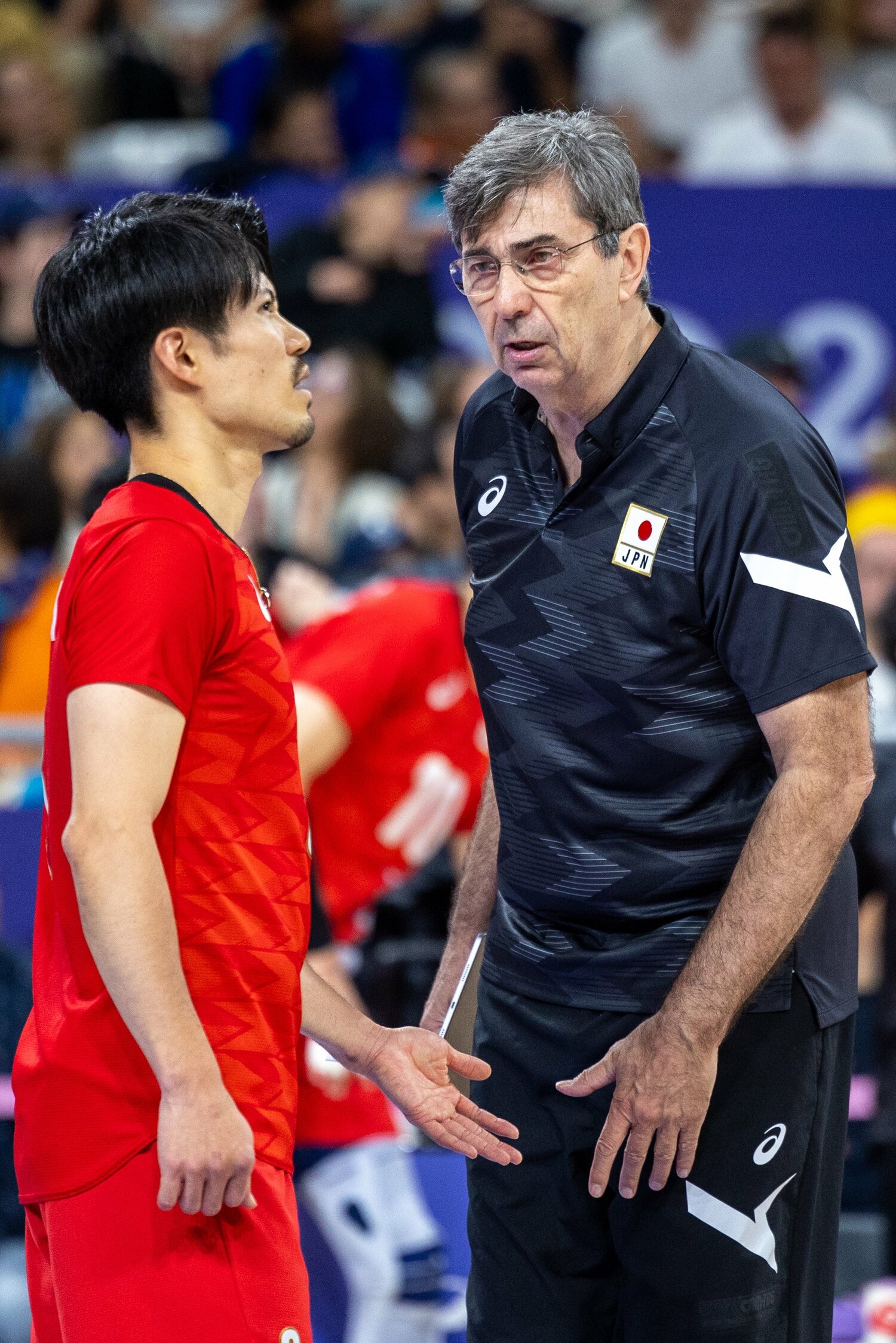 ブラン監督が「世界トップレベル」と評価したセッター関田　©Getty Images