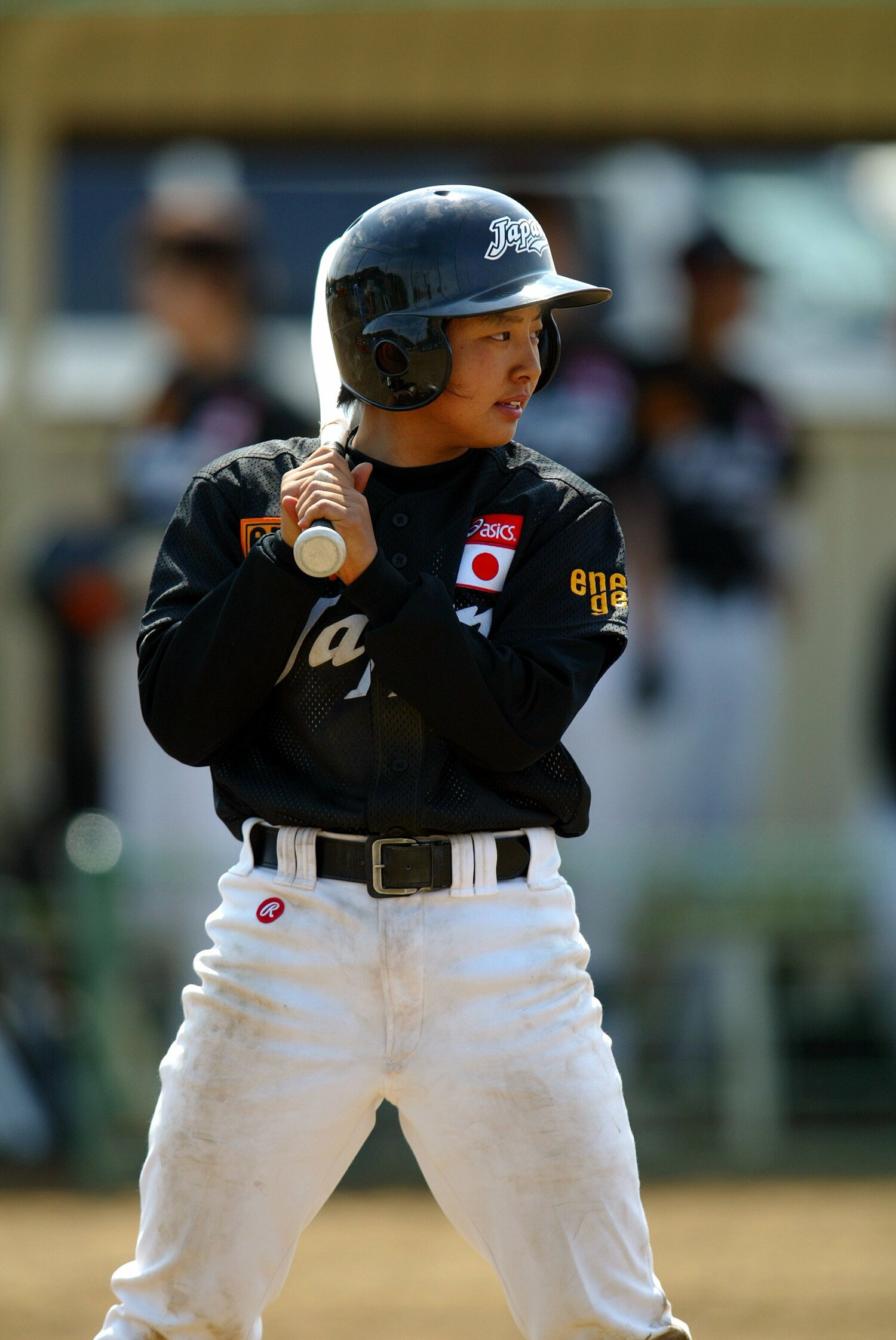 2003年、女子硬式野球日本代表に選出された時の一枚　©AFLO