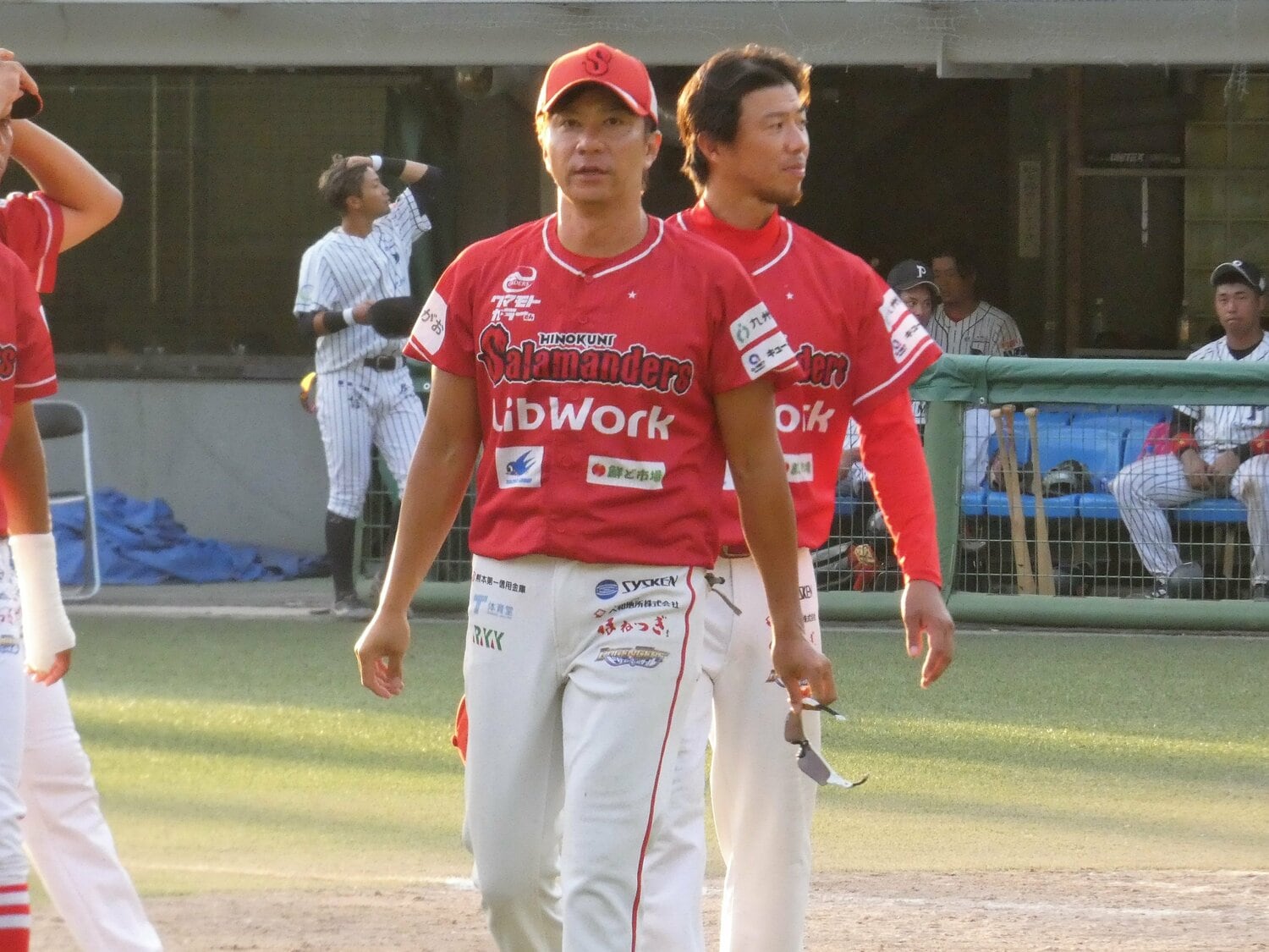 火の国サラマンダーズを率いる馬原孝浩監督　©Kotaro Tajiri