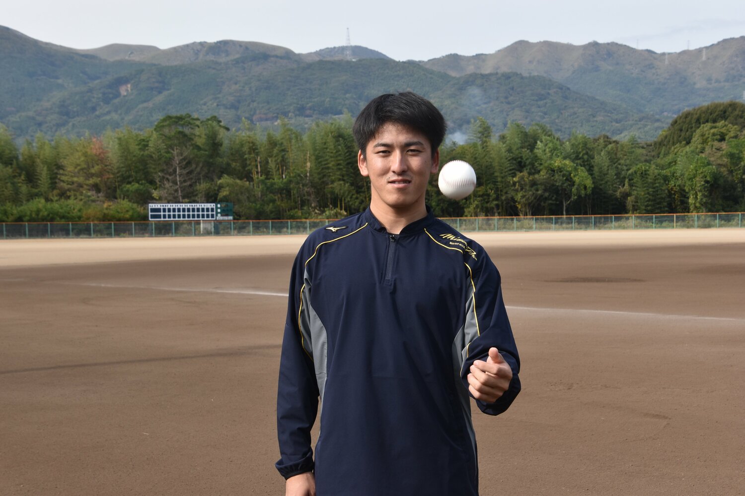 「ボロボロになるまで投げるつもりなんで」 ©Takahiro Kikuchi