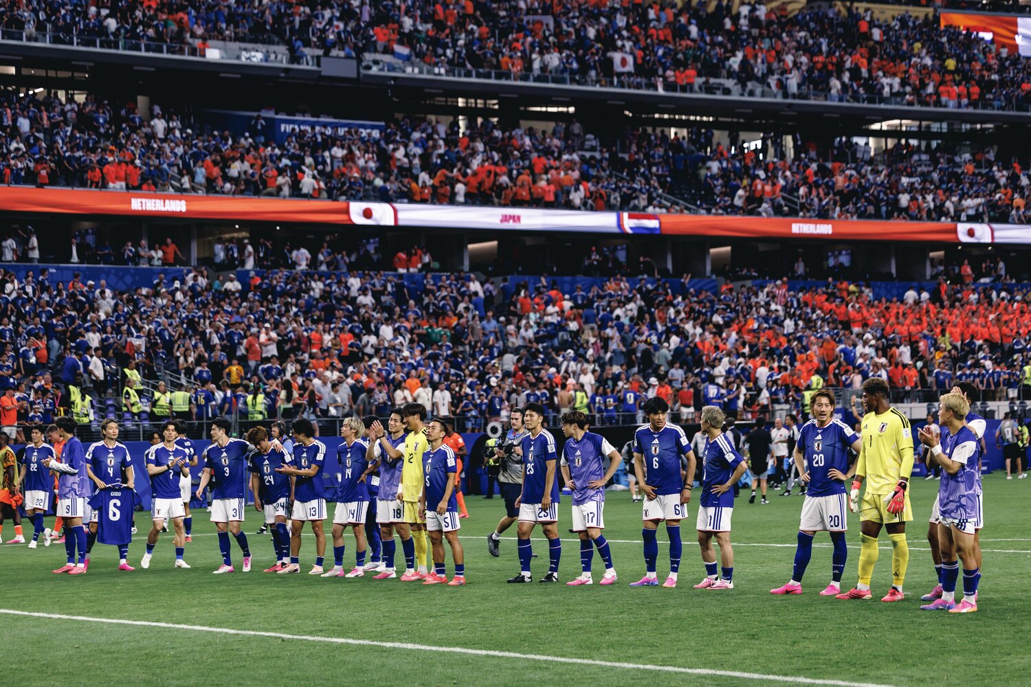 同点に追いついた試合終了間際には「畳みかけるべきだった」とオランダ人記者 ©Kiichi Matsumoto / JMPA