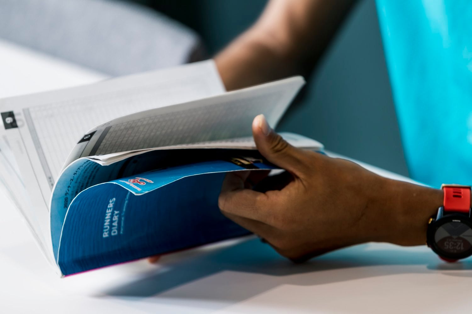 川内のノートには驚くほどの細密な文字文字文字文字文字文字文字……　©Kiichi Matsumoto