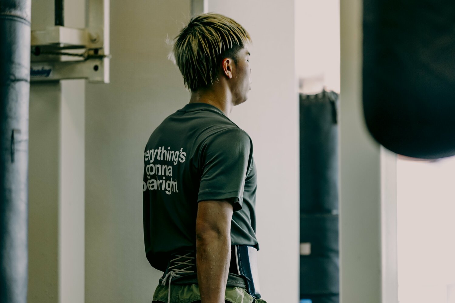 2024年5月、帝拳ジムでのトレーニングの様子　©Kiichi Matsumoto