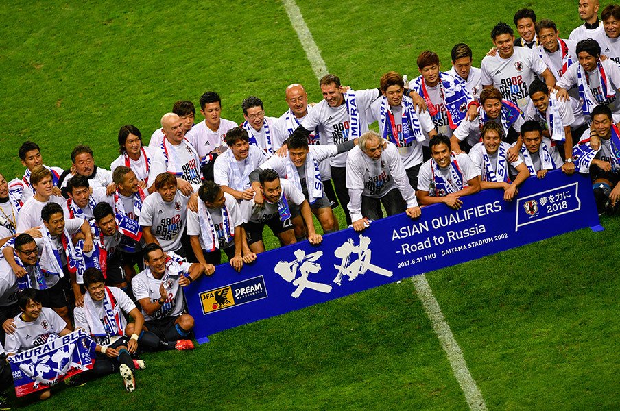 最終予選 起用選手数が歴代最多 人選こそハリル最大の戦術である サッカー日本代表 Number Web ナンバー