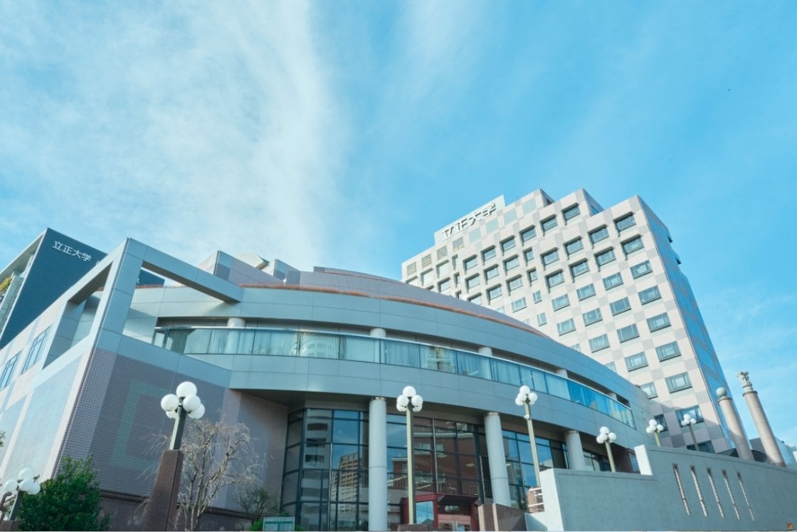 現在、西谷さんが教える立正大の品川キャンパス／公式HPより